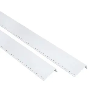 WIEGMANN WARAK36 Enclosure Rack Mounting Angle, White, Polyester Powder Finish, Pack Of 2 | CV6LPT