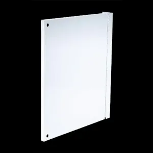 WIEGMANN WC14P1 Swing Panel, Carbon Steel, White, Powder Coat Finish | CV6UMV