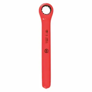 WIHA TOOLS 21325 Box End Wrench, Alloy Steel, Chrome, 3/8 Inch Head Size, 5 1/2 Inch Overall Length, Std | CV3PVP 53KE74