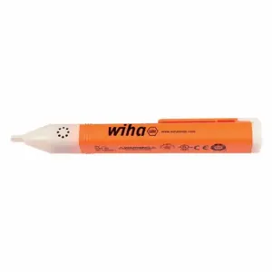 WIHA TOOLS 25505 Voltage Detector, Audible/Visual, Dial/Push Button/Slide, 25505 CAT IV | CV3QDC 497D94