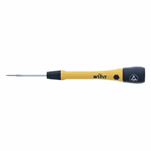 WIHA TOOLS 27271 Esd-Safe Precision Slotted Screwdriver, 1 mm Tip Size, 5 1/4 Inch Overall Lg | CV3QBH 56FR13