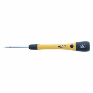 WIHA TOOLS 27273 Esd-Safe Precision Slotted Screwdriver, 1.5 mm Tip Size, 5 1/4 Inch Overall Lg | CV3QBJ 56FR14