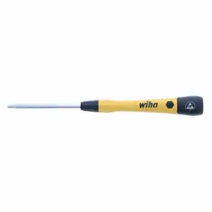 WIHA TOOLS 27556 TOOLS ESD-Safe Precision Hex Screw Driver, 3 mm Tip Size, 6 1/4 Inch Overall Length | CP7RVY 56FR44