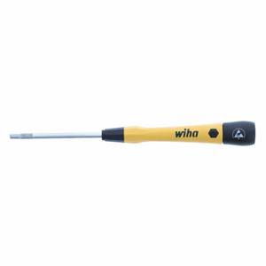 WIHA TOOLS 27560 TOOLS ESD-sicherer Präzisions-Sechskantschraubendreher, 1/8 Zoll Spitzengröße, 6 1/4 Zoll Gesamtlänge | CP7RVW 56FR48