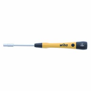 WIHA TOOLS 27786 TOOLS Solid Round Shank PrecisionNut Driver, 4.5 mm Tip Size, 6 1/4 Inch Overall Length | CV3PZX 56FR34