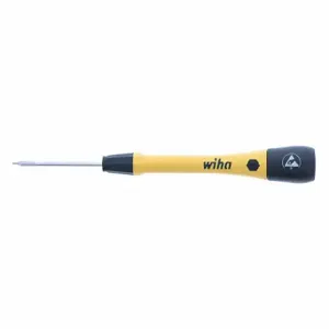 WIHA TOOLS 27860 TOOLS ESD-Safe Precision Torx Screw Driver, T1 Tip Size, 5 1/4 Inch Overall Length | CV3QBQ 56FR24