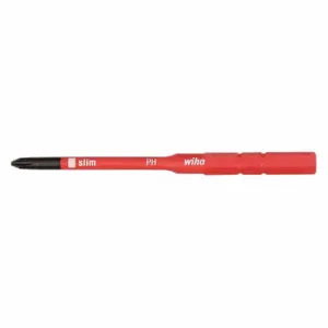 WIHA TOOLS 28317 Insulated Screwdriver Blade, Fastening Tool Tip Size, 2 61/64 Inch Overall Bit Length | CV2PFX 53KE91