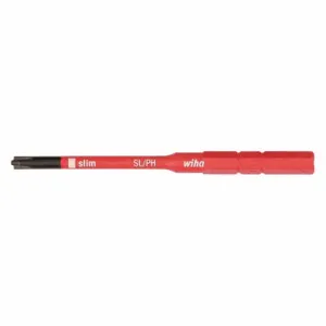 WIHA TOOLS 28329 Insulated Screwdriver Blade, Fastening Tool Tip Size, 2 61/64 Inch Overall Bit Length | CV2PGH 53KE96