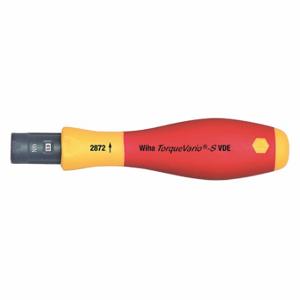 WIHA TOOLS 28727 Insulated Torque Screwdriver, 6 mm Tip Size, 2 in-lb Primary Scale Increments | CV3XCG 53KF21