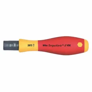 WIHA TOOLS 28727 Insulated Torque Screwdriver, 6 mm Tip Size, 2 in-lb Primary Scale Increments | CV3XCG 53KF21