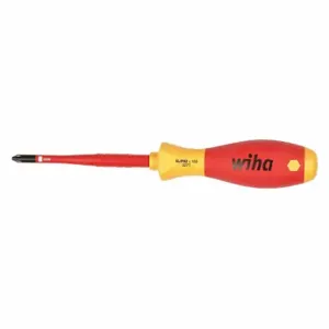 WIHA TOOLS 30747 Insulated Phillips Screwdriver, Tip Size, 218 mm Overall Length, 100 mm Shank Length | CT9FEF 53KF36