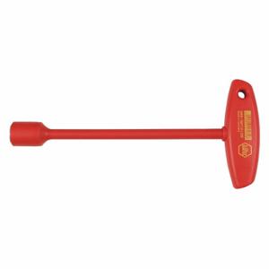 WIHA TOOLS 33637 TOOLS Hollow Round Shank Nut Driver, 13 mm Tip Size, 10 1/4 Inch Overall Length | CV3PZU 53KH06