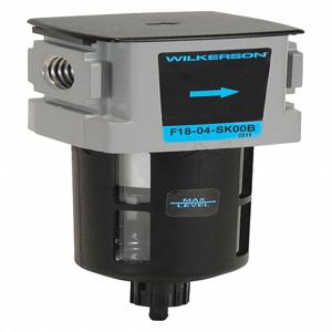 WILKERSON F18-02-SK00B Druckluftfilter, 150 psi, kompakt | CH6PDR55CR57