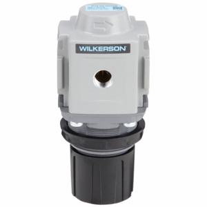 WILKERSON R18-02-G000B General Purpose Air Regulator, 1/4 Inch Size, 150 cfm Max Flow | CF2BUB 55KD61