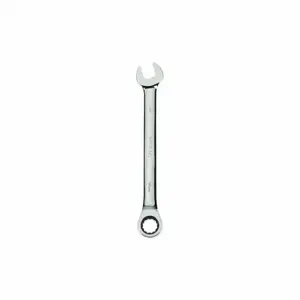 WILLIAMS INDUSTRIAL TOOLS 1208MNRC Combo Ratchet Wrench, 8 mm, Hi-Polish | CV3QWJ 58XD29