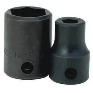 WILLIAMS INDUSTRIAL TOOLS 4-612 Standard Impact Socket, 1/2 Inch Size | CV3QZQ 58UG02