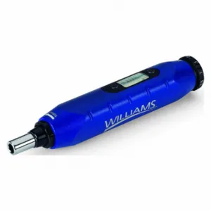 WILLIAMS INDUSTRIAL TOOLS 401SMW Micro Adjustable Torque Scredriver, 1/4 Inch Tip Size, 0.5 in-lb Primary Scale Increments | CV3XCJ 800ZZ6