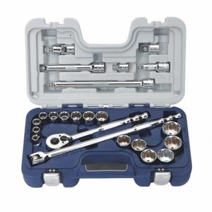 WILLIAMS INDUSTRIAL TOOLS 50609 Basic Tool Set, 1/2 Inch D 23 pcs. SAE | CV3RAQ 58RV01