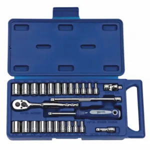 WILLIAMS INDUSTRIAL TOOLS JHW50672B Socket/Drive Tool Set, 27Pcs, 1/4 Inch Size | CV3QZN 58UJ14