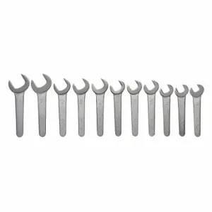 WILLIAMS INDUSTRIAL TOOLS JHWWS-3510 Service Wrench Set, Sae, 10 Pcs | CV4PCB 58XL04