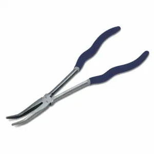 WILLIAMS INDUSTRIAL TOOLS PL-211BC Needle Nose Plier, 11 Inch, 45 Deg.Ree Bent | CV3QVG 58TF84