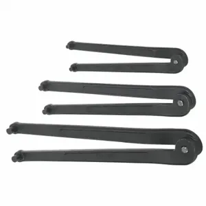 WILLIAMS INDUSTRIAL TOOLS WS-483 Wrench Set, Adjustable, Face Spanner, 3 pcs | CV3RBN 58XA65