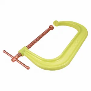 WILTON TOOLS H410CS C-clamp Spark Duty 10 Inch Hi-visibility Yellow | AD4CCV 41D482 / 20486