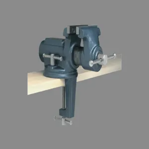 WILTON TOOLS CBV-100 Portable Vise Clamp-on Swivel 4 Inch Jaw | AE4LPK 5LK41 / 63247