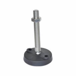 WINCO 12T6WP9 Leveling Mount, 1 Inch-8, 6.71 Inch Size Bolt Length, Stainless Steel, Nylon | CR6EHC 805VD0