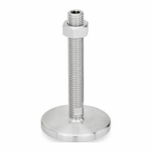 WINCO 21-100-5/8X11-150-D0-UK Leveling Foot, 5/8 Inch-11, 5.91 Inch Size Bolt Length, Stainless Steel, Stainless Steel | CR6DXX 805WD0