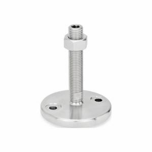 WINCO 23-100-3/4X10-100-D1-UK Leveling Foot, 3/4 Inch-10, 2.95 Inch Size Bolt Length, Stainless Steel, Stainless Steel | CR6DMW 805WF6