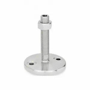 WINCO 23-100-5/8X11-150-D1-UK Leveling Foot, 5/8 Inch-11, 3.94 Inch Size Bolt Length, Stainless Steel, Stainless Steel | CR6DWP 805WF5