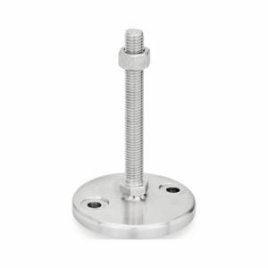 WINCO 23-80-1/2X13-100-D1-SK Leveling Foot, 1/2 Inch-13, 2.95 Inch Size Bolt Length, Stainless Steel, Stainless Steel | CR6DGZ 805WE6