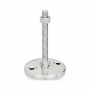 WINCO 23-80-3/8X16-100-D0-SK Leveling Foot, 3/8 Inch-16, 3.94 Inch Size Bolt Length, Stainless Steel, Stainless Steel | CR6DTE 805WD9