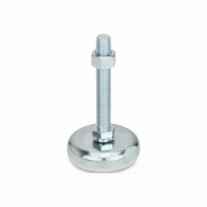 WINCO 30-80-1/2X13-150-A2-SK Leveling Foot, 1/2 Inch-13, 5.91 Inch Size Bolt Length, Steel Bolt, Zinc-Plated | CR6DMU 805XG7