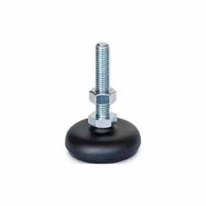 WINCO 30-100-1/2X13-100-A5-SK Leveling Foot, 1/2 Inch-13, 3.94 Inch Size Bolt Length, Steel Bolt, Powder Coated | CR6DKC 805XJ4