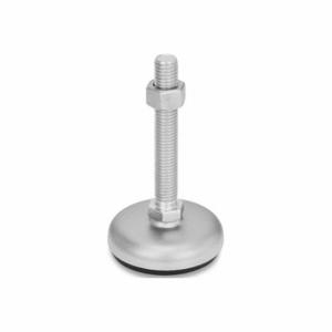 WINCO 31-50-3/8X16-100-B1-SK Leveling Foot, 3/8 Inch-16, 3.94 Inch Size Bolt Length, Stainless Steel Bolt | CR6DTV 805XM1