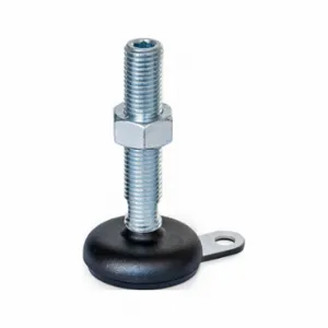 WINCO 32-80-5/8X11-100-A5-UK Leveling Foot, 5/8 Inch-11, 3.94 Inch Size Bolt Length, Steel Bolt, Black Powder Coated | CR6DWR 805XX9