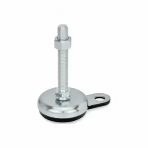 WINCO 32-50-3/8X16-100-A1-SK Leveling Foot, 3/8 Inch-16, 3.94 Inch Size Bolt Length, Steel Bolt, Zinc-Plated | CR6DUP 805XU1