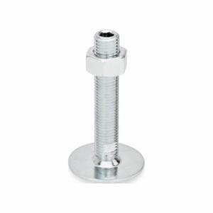 WINCO 40-60-5/8X11-75-A0-UK Leveling Foot, 5/8 Inch-11, 2.95 Inch Size Bolt Length, Steel Bolt, Zinc-Plated | CR6DVV 805WP7