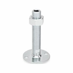 WINCO 40-60-5/8X11-75-B0-UK Leveling Foot, 5/8 Inch-11, 2.95 Inch Size Bolt Length, Steel Bolt, Zinc-Plated | CR6DVX 805WP3