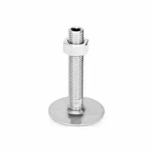 WINCO 41-80-3/4X10-100-D0-UK Leveling Foot, 3/4 Inch-10, 3.94 Inch Size Bolt Length, Stainless Steel, Plain | CR6DNR 805WH8