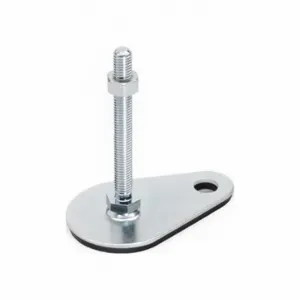 WINCO 42-80-3/8X16-75-A3-SK Leveling Foot Teardrop Shape, 3/8 Inch-16, 2.95 Inch Size Bolt Length, Steel Bolt | CR6DEH 805WY5