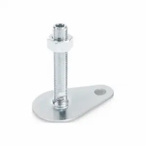 WINCO 42-80-5/8X11-100-A0-UK Leveling Foot Teardrop Shape, 5/8 Inch-11, 3.94 Inch Size Bolt Length, Steel Bolt | CR6DGE 805WZ2