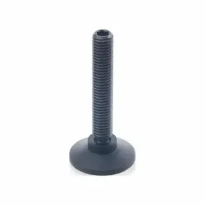 WINCO 638-40-M10-74-ST Leveling Foot, Steel Stud, M10, 1.57 Inch Size Base Dia, 3.42 Inch Height | CR6EDX 805W01