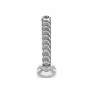 WINCO 638-32-3/8X16-34-NV Leveling Foot, Stainless Steel, 3/8 Inch-16, 1.26 Inch Size Base Dia | CR6DZQ 805W69