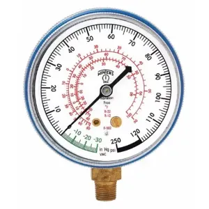 WINTERS INSTRUMENTS PFG1730 Replacement Low Side Pressure Gauge, 2 1/2 Inch Dia, Dry | CV3TLK 489F25