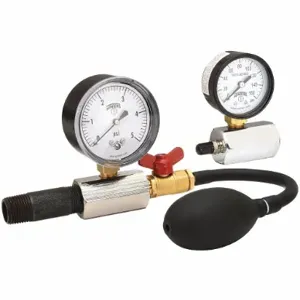 WINTERS INSTRUMENTS PGWT0100 Low Pressure Gas and Water Test Kit, Gas Line Pressure Test Kit, Gas/Water, 0 to 5 psi | CV3TPA 38VL22