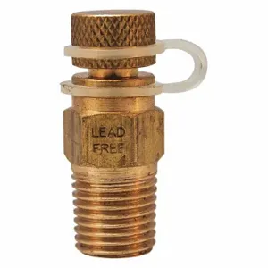 WINTERS INSTRUMENTS STP001LF Pressure Test Plug, Lead Free Brass, 1/4 Inch Npt, 302 Deg F Max Op Temp, 1 | CV3TPK 38VL14