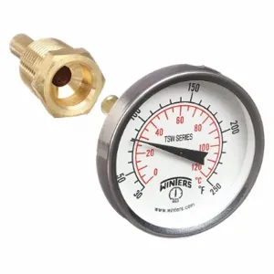 WINTERS INSTRUMENTS TSW174-2LF. Thermometer Analog -40-110 Degree 3/4 Inch Npt | AF6UFY 20JN88